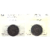 Image 1 : 1-cent 1859 DP N9 #1 F12 & DP N9 #2 F15 ICCS. 2pcs.