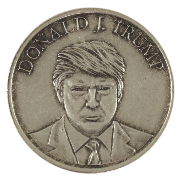 1oz USA 2017 Donald Trump Limited Antique Edition .999 Fine Silver Medallion (Tax Exempt)
