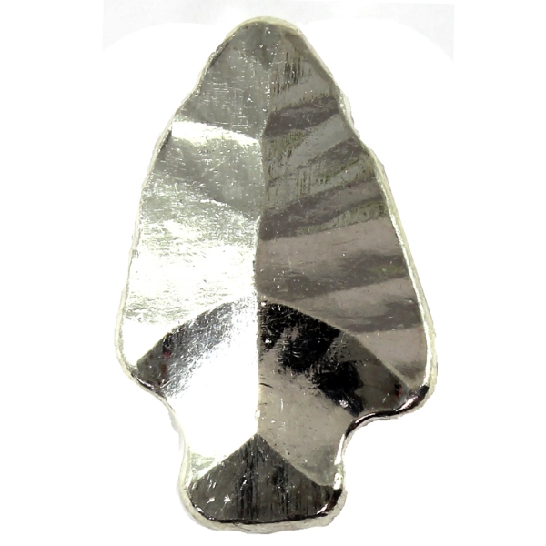 1oz Monarch Precious Metals Arrowhead .999 Fine Silver 3D Art Bar (Tax Exempt)