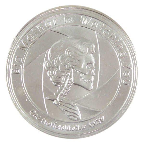 1oz Silver Shield 2017 Big Mother .999 Fine Silver Round (Tax Exempt)