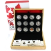 Image 1 : 2013 $10 O'Canada 12-Coin Set .9999 Fine Silver (Tax Exempt)
