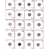 Image 1 : Lot of 20x 5-cent 1904-1920 Good to F-VF in Plastic Page. 20pcs