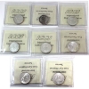 Image 2 : 25-cent 1961-1968 ICCS MS65. You will receive one of each date. 