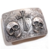 SILVER KING Sterling Silver Custom Belt Buckle.