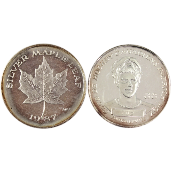 2x 1oz USA 1987-1992 .999 Fine Silver Rounds. 2pcs. (Tax Exempt)