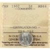 Image 1 : 5-cent 1902 ICCS MS66