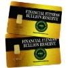 Image 1 : 1g Financial Fitness 999.9 Gold Bars Issued in Cards. 2pcs. (Tax Exempt)