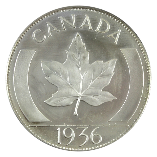 Canada 1936 Fantasy Edward VIII Crown Sterling Silver Token