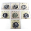 Image 1 : Silver $1 1959-1967 ICCS PL64 Cameo or Heavy Cameo. 7pcs.