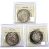 Image 2 : Silver $1 1963-1966 ICCS MS64. 3pcs.