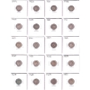 Image 1 : Switzerland 1899-2011 5 Rappen Bulk Collection in 5x 20-Pocket Sheets. 90pcs