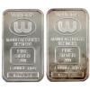 Image 1 : 2x 1oz Williams Manufacturers Refining Vintage .999 Silver Bars. 2pcs. (Tax Exempt)