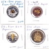 Image 1 : 2003-2006 Mixed Denomination Coins from The Royal Canadian Mint Annual Report Books. 4pcs.