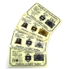 Image 1 : Assorted 1 Grain Bullion Lot. Includes silver, gold & 2x platinum 1 grain ingots in COA cards. 4pcs
