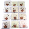 Image 2 : 1-cent 1959-1972 ICCS MS65 Red. 12pcs.