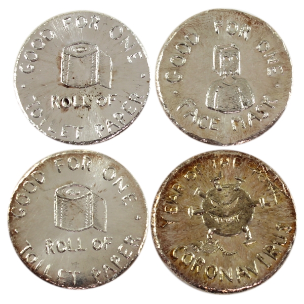 4x 1oz Beaver Bullion Apocalypse- Good for One .999 Fine Silver Rounds. 4pcs (Tax Exempt)