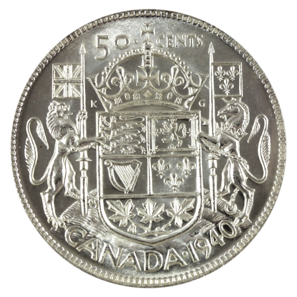 50-cent 1940 Choice BU
