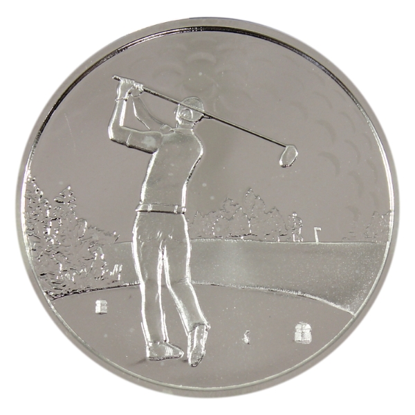 1oz TD Golf .9999 Fine Silver Round (Tax Exempt)
