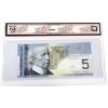 Image 2 : RADAR BC-67a-N1-iii 2006 $5 4 Digit RADAR BCS CUNC63 Original Jenkins-Dodge, Printed in 2006 