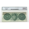 Image 2 : USA 18__ State Bank at New Brunswick $1 Legacy Choice AU58 PPQ SN:6840