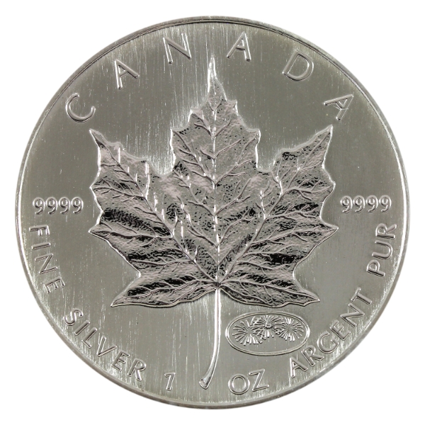 1999-2000 $5 SML Fireworks Privy 1oz .9999 Fine Silver (Tax Exempt)