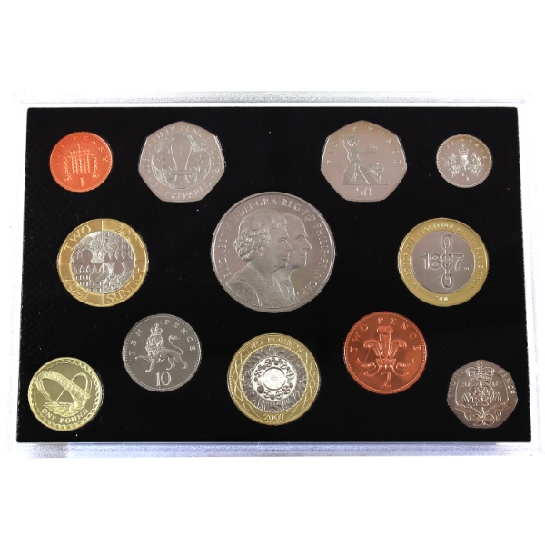Great Britain 2007 Executive Proof 12-Coin Annual Set