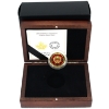 Image 1 : 2015 Gold $200 Singing Moon Mask 1oz .99999 Fine Gold Coin (Tax Exempt)