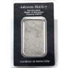 Image 2 : 1oz Johnson Matthey .9995 Fine Platinum Bar in Hard Plastic JM Certificate (Tax Exempt)