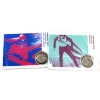 Image 1 : 2010 25-cent Vancouver Olympic; 2007 Biathlon & 2008 Snowboarding Sport Card Collection. 2pcs. 