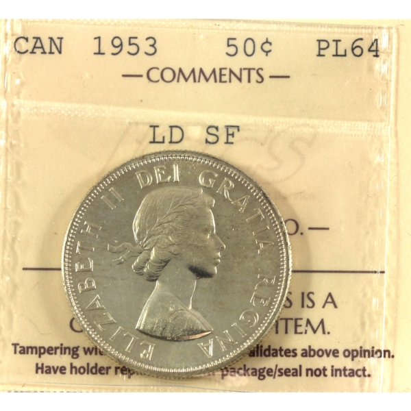 50-cent 1953 LD SF ICCS PL64