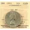 Image 1 : 50-cent 1953 LD SF ICCS PL64