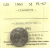Image 1 : 5-cent 1960 ICCS PL67