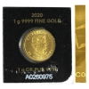 Image 2 : 6g Lot Total! 1g Gold Bars & Coin. 6pcs. (Tax Exempt)