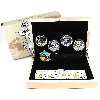 Image 1 : 2015 $20 Looney Tunes Classic Scenes 4-Piece Fine Silver Set w/ Wristwatch (Tax Exempt)