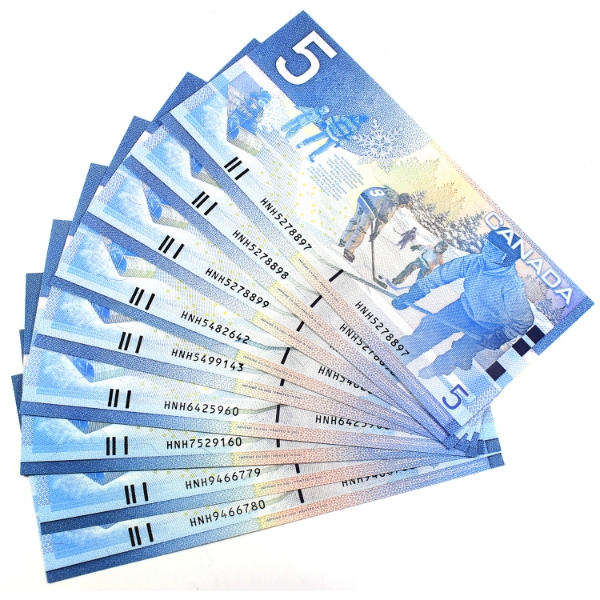 BC-62aA-i Lot of 10x 2002 $5 HNH Replacement UNC or Better Knight-Dodge. 10pcs