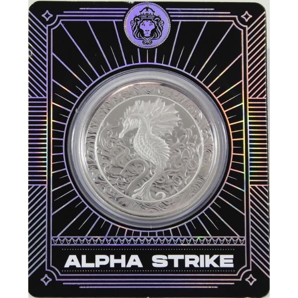 Samoa Silver 2023 2 Tala Seahorse 1oz .999 Fine Silver Coin (Tax Exempt)