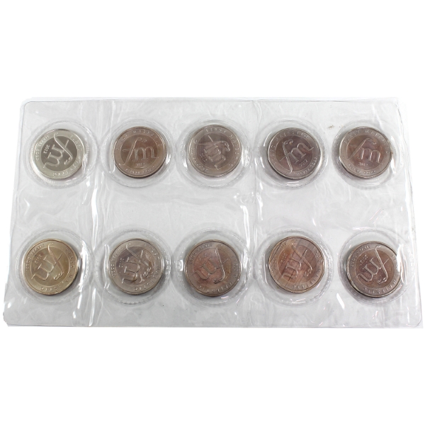10x 1/2oz First Majestic Silver Corp 2012 Mayan .999 Fine Silver Rounds in Sealed Sheet. 10pcs 
