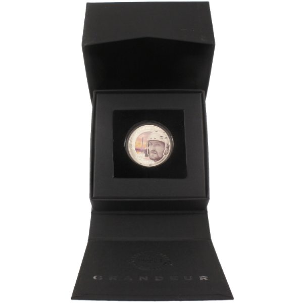 Cook Islands Silver 2017 $5 Upper Deck Grandeur - Alex Ovechkin 1oz .999 Fine Silver Coin