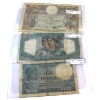 Image 1 : France 1918, 1938 & 1948 10-1000 Francs F to VF (Damaged). 3pcs. 