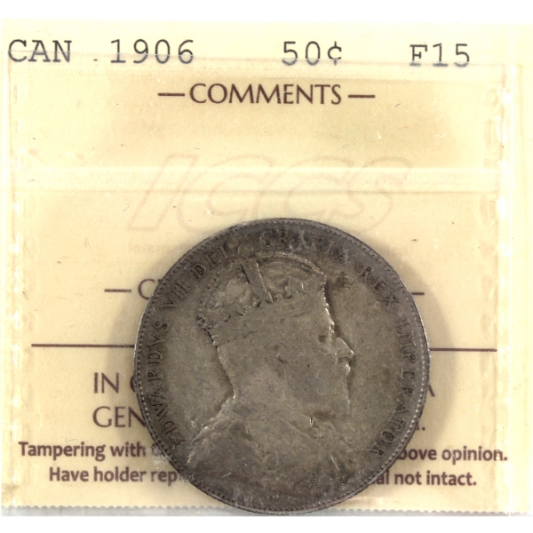 50-cent 1906 ICCS F15