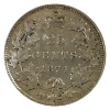 Image 1 : 25-cent 1871H Obverse 2 F-VF (Scratched)
