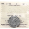 Image 1 : 5-cent 1909 Round Leaves Cross Bow Tie EF-AU