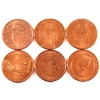 Image 1 : 6x 1oz Assorted Donald Trump .999 Fine Copper Rounds. 6pcs