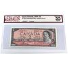 Image 1 : BC-38c 1954 $2 Modified Portrait BCS AU55 Original Bouey-Rasminsky SN:C/G5928719