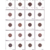 Image 5 : 1-cent 1859-2012 Bulk Collection in 8x 20-Pocket Sheets in 3 Ring Binder. 146pcs. 