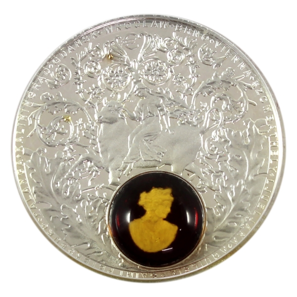 Niue Silver 2016 $1 Amber Road Series- Europe .999 Fine Silver Commemorative Coin (Tax Exempt)