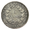 Image 1 : France Silver 1811-A 5 Francs VF-EF