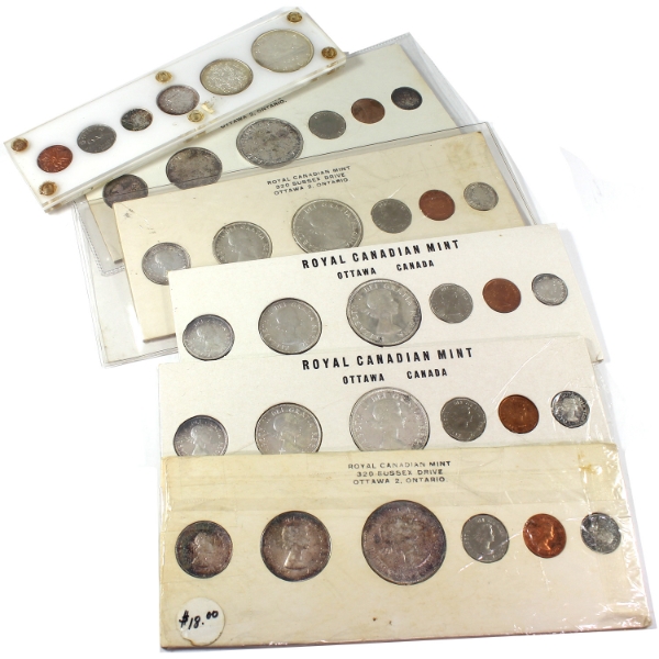 6x 1960 Proof Like Sets. 6 sets