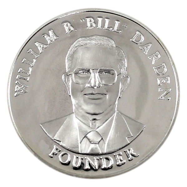 1oz Red Lobster 1993 25th Anniversary featuring Bill Darden the Founder .999 Fine Silver Round 