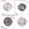 Image 1 : Group Lot of USA 1864-1984 Assorted  Tokens & Medals. 4pcs. 